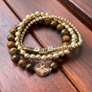 NWOT 🌻 Balance Beads Bracelet Set